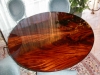 Tafel afgewerkt in hoogglans